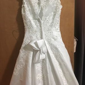 David’s Bridal wedding dress